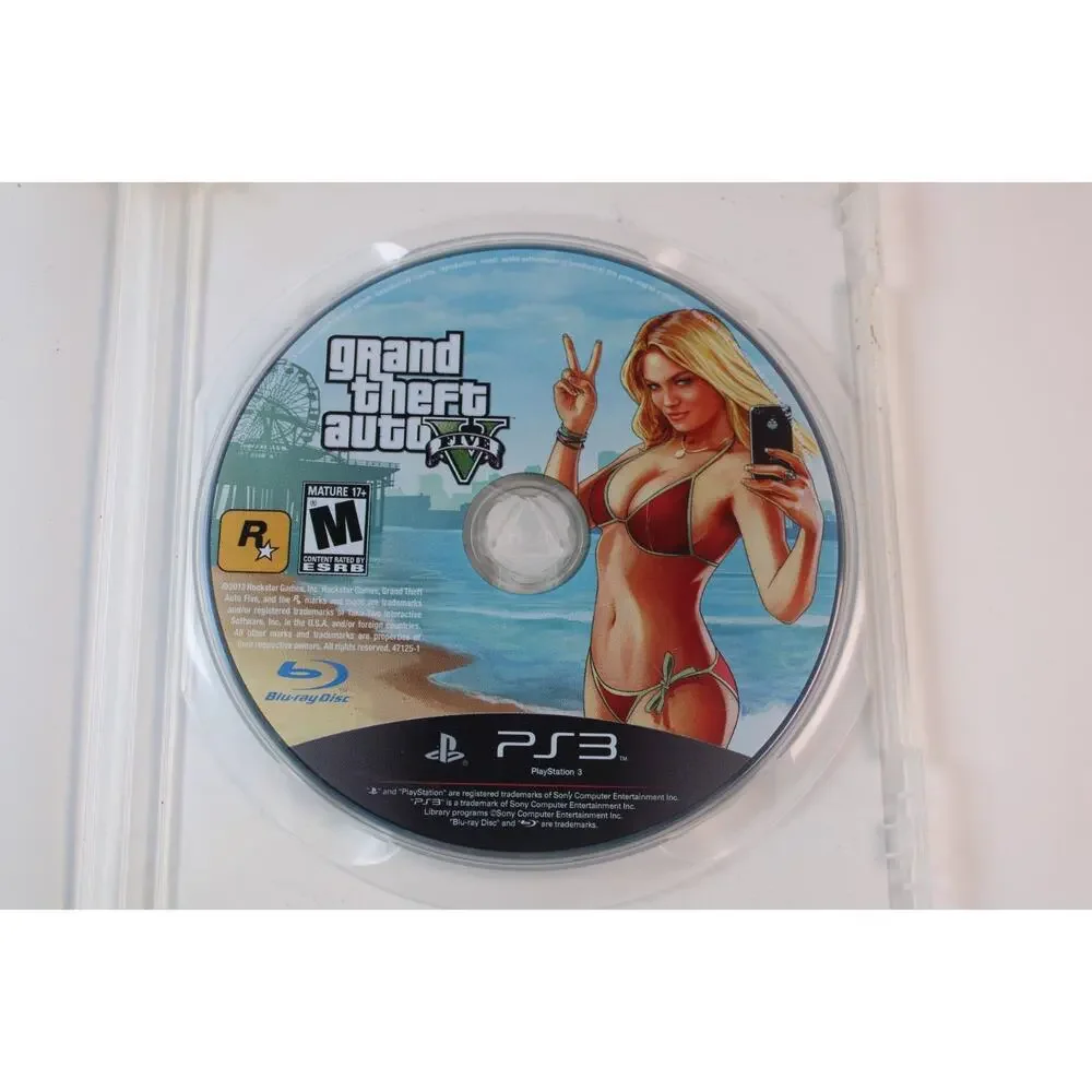 2 games: Grand Theft Auto IV + V (Sony Playstation 3, PS3) Authentic, tested